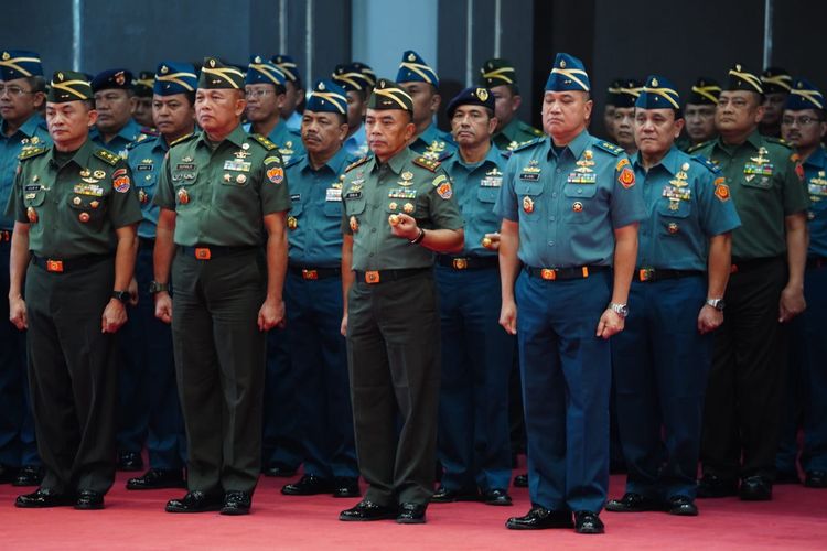 183 Perwira Tinggi TNI Dimutasi! Berikut Daftarnya