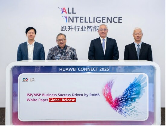 Huawei Rilis Buku  Kesuksesan Bisnis ISP/MSP, Didorong  RAMS