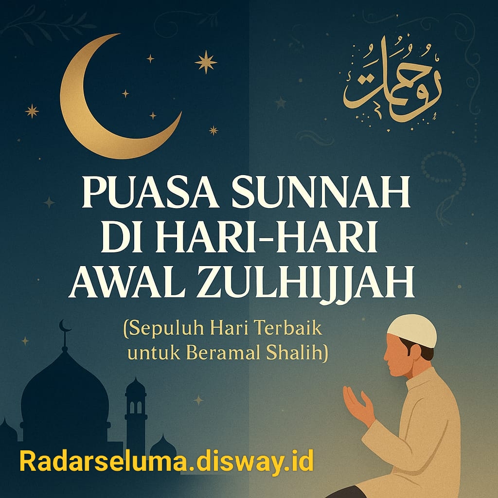 Puasa Sunnah di Hari-Hari Awal Zulhijjah: Keutamaan, Dalil, dan Hikmah