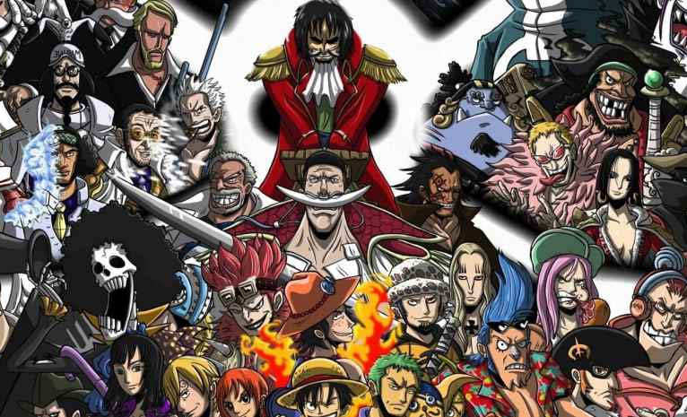 6 Karakter one Piece yang Paling Keren dan Auranya Sangatlah Badas!!