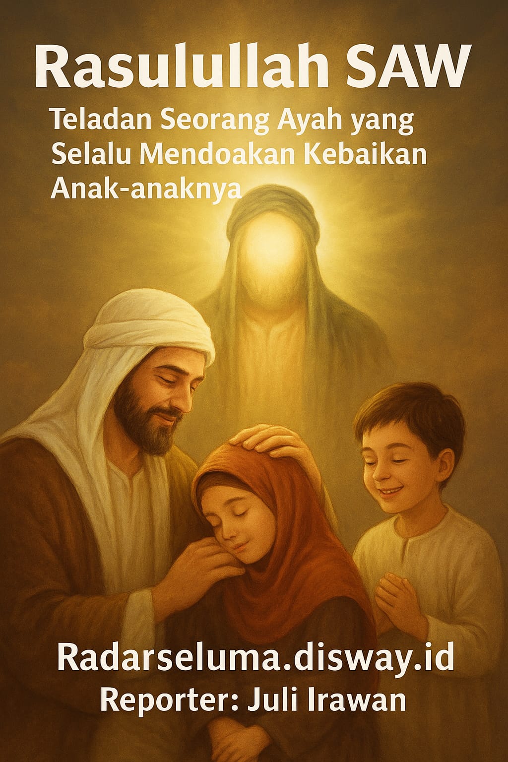 Rasulullah SAW: Teladan Seorang Ayah yang Selalu Mendoakan Kebaikan Anak-anaknya