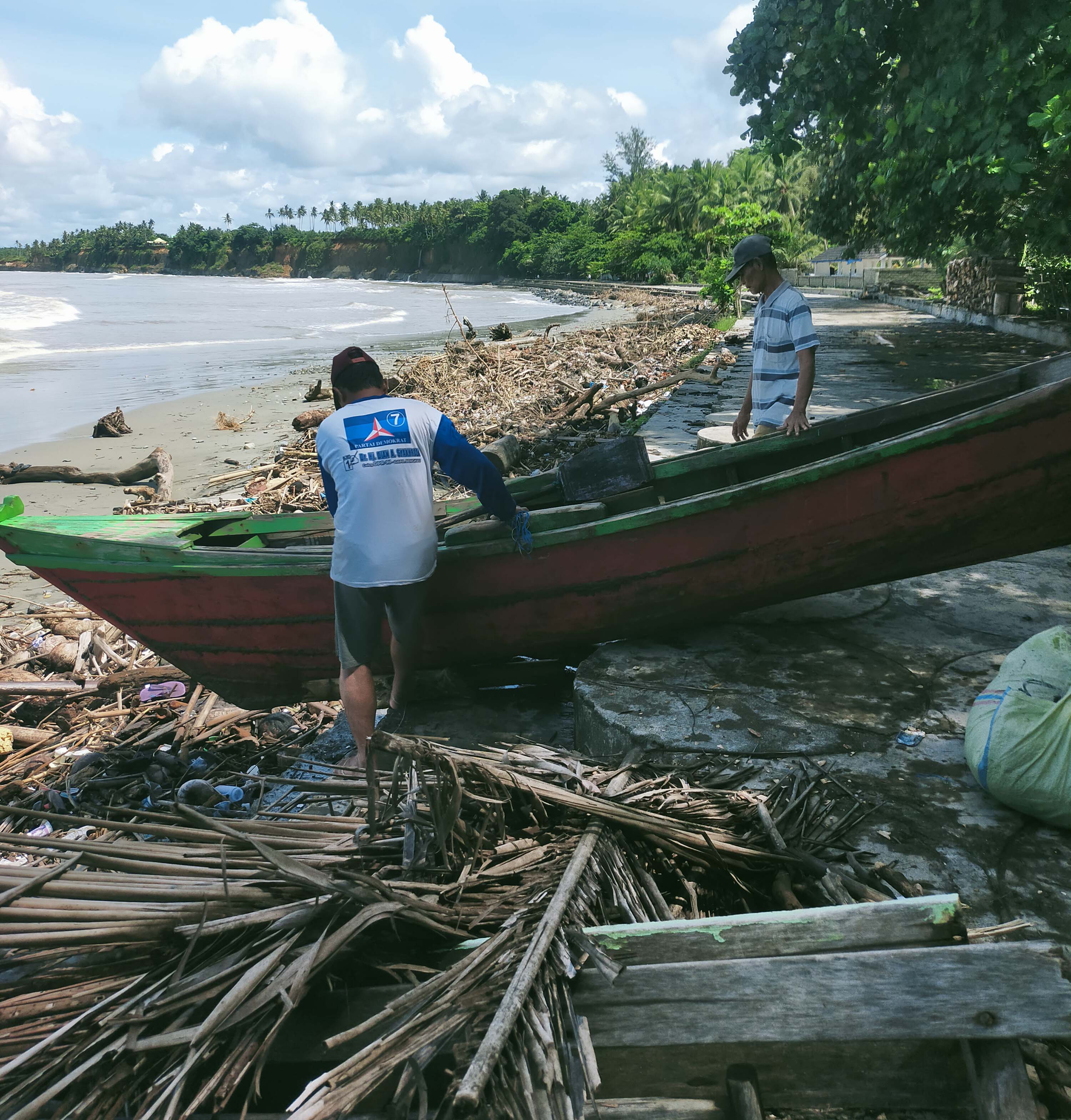  Objek Wisata Pantai Pasar Bawah BS, Belum Maksimal Dikelola, Pengunjung Tak Puas