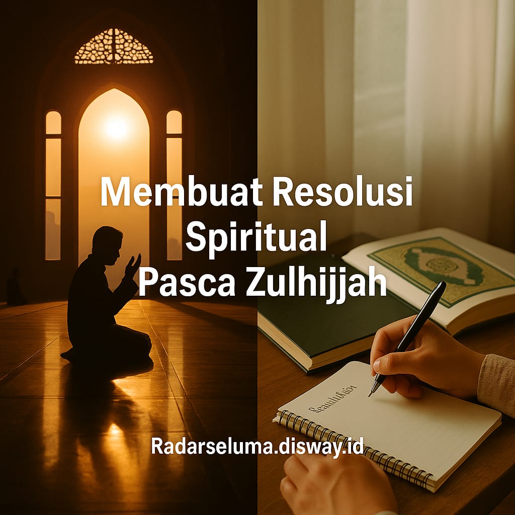 Membuat Resolusi Spiritual Pasca Zulhijjah: Memperkokoh Iman Menuju Kehidupan yang Lebih Taqwa