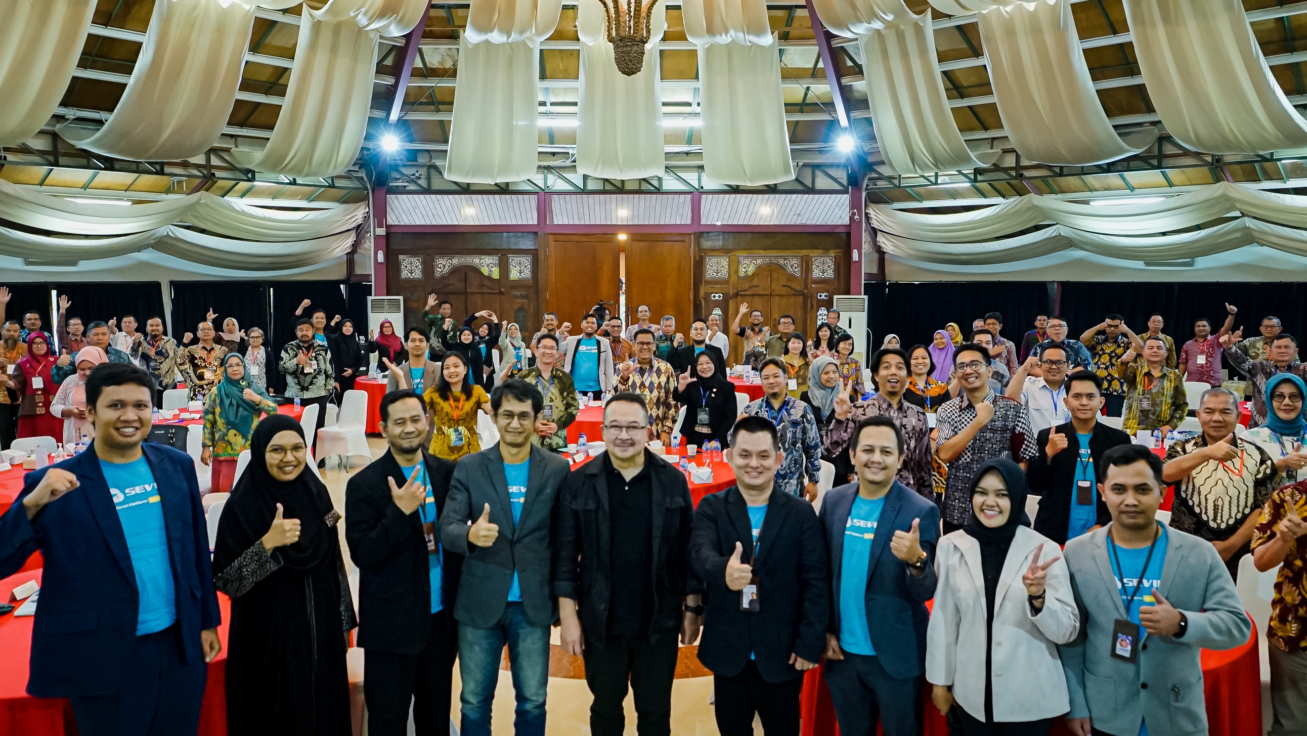 SEVIMA Luncurkan Solusi Administrasi Kampus   Berbasis AI, Bersama Wapres dan Pakar       