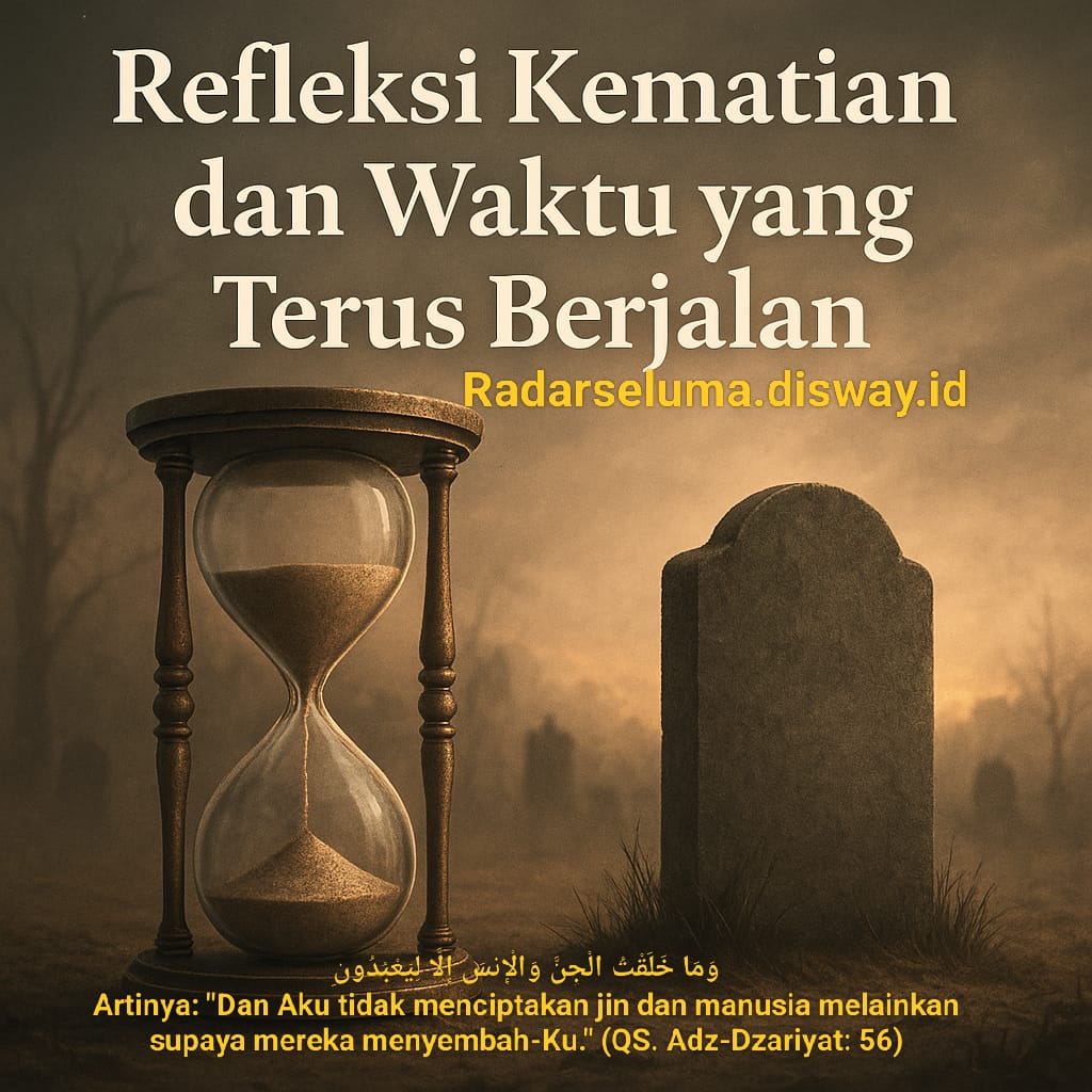 Refleksi Kematian dan Waktu yang Terus Berjalan: Menggapai Kesadaran Hakiki Sebelum Ajal Tiba