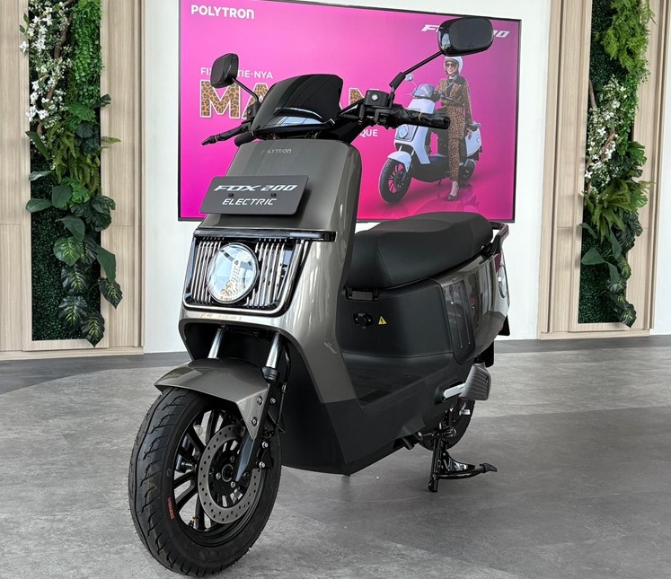 Sasar Wanita, Polytron Luncurkan Fox 200, Motor Listrik  Harga 11,5 Juta