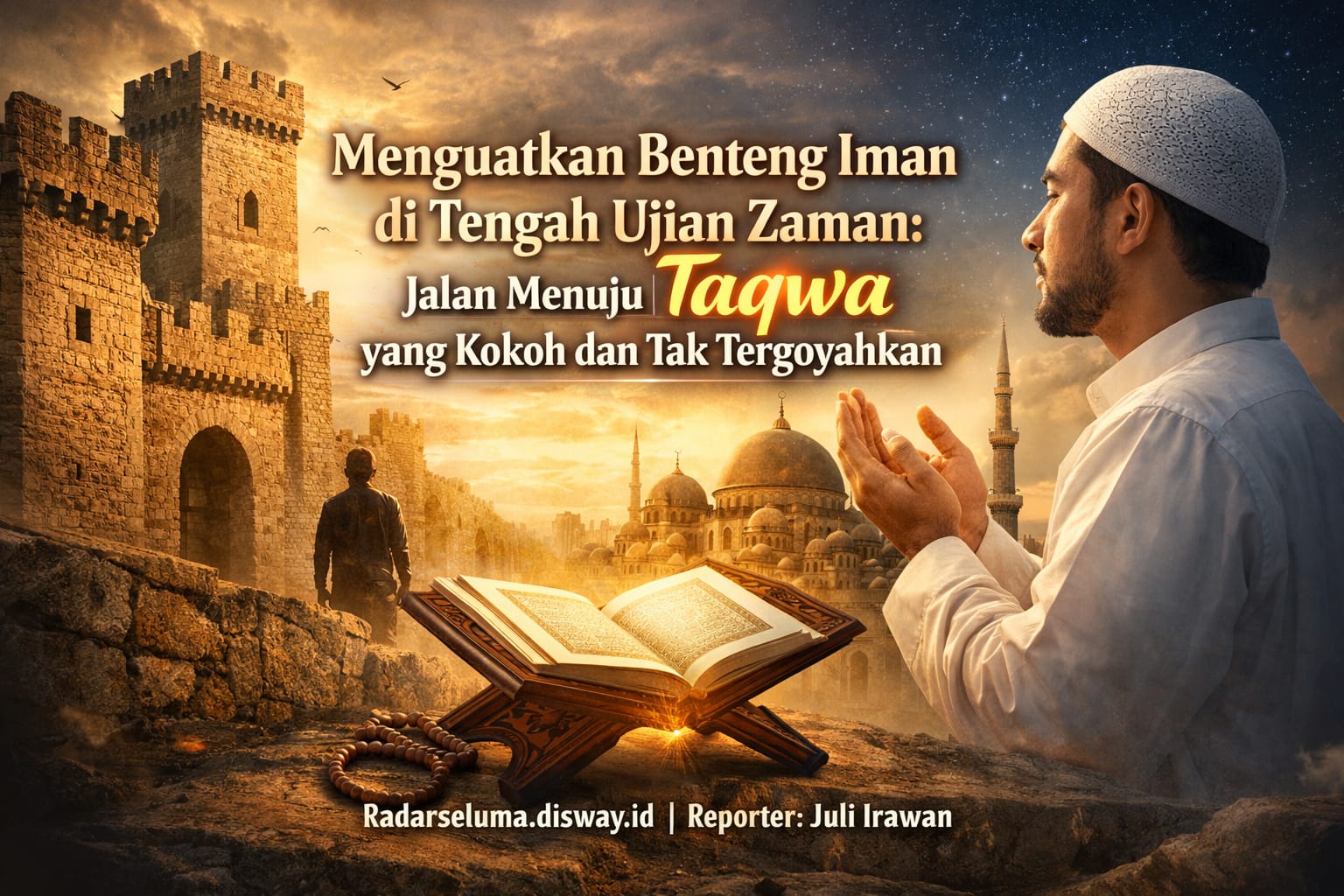 Menguatkan Benteng Iman di Tengah Ujian Zaman: Jalan Menuju Taqwa yang Kokoh dan Tak Tergoyahkan