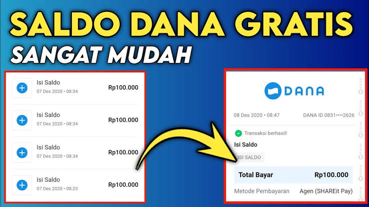 Saldo DANA Kaget Terbaru Rp125.000,  Bisa Kamu Klaim Sekarang Disini