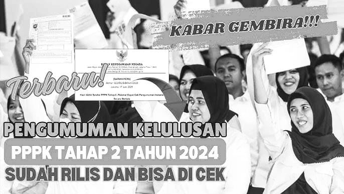 BKN Umumkan Hasil Akhir Seleksi PPPK TA 2024 Periode II, Ini Tahapan Lanjutan Bagi Peserta Lulus