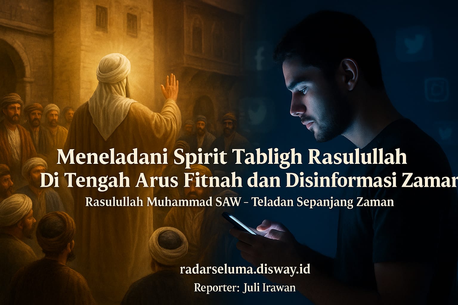 Meneladani Spirit Tabligh Rasulullah di Tengah Arus Fitnah dan Disinformasi Zaman