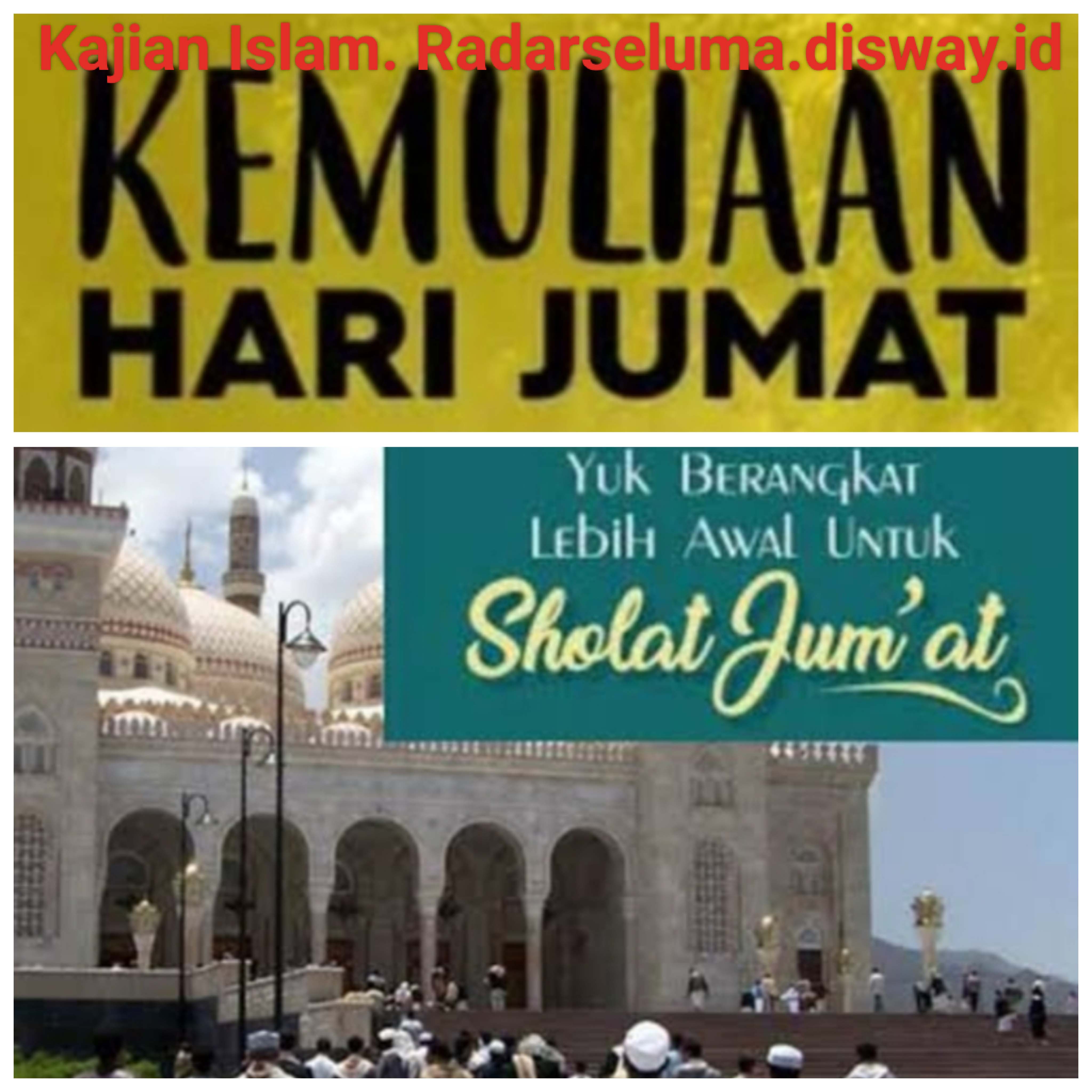  Asal Usul Sholat Jum,at dan Keutamaan Hari Jum,at. Ini Kisahnya  