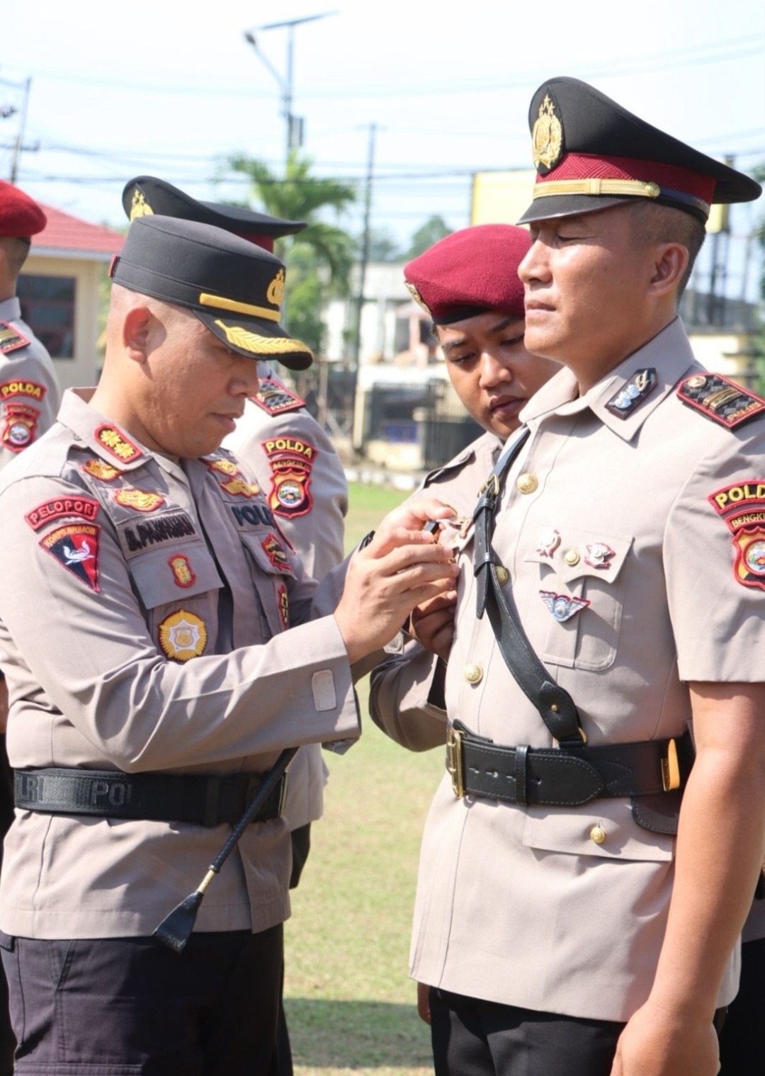  4 Kasat dan 2 Kasi di Polres Seluma Sertijab, Kapolres Minta yang Baru Segera Bekerja