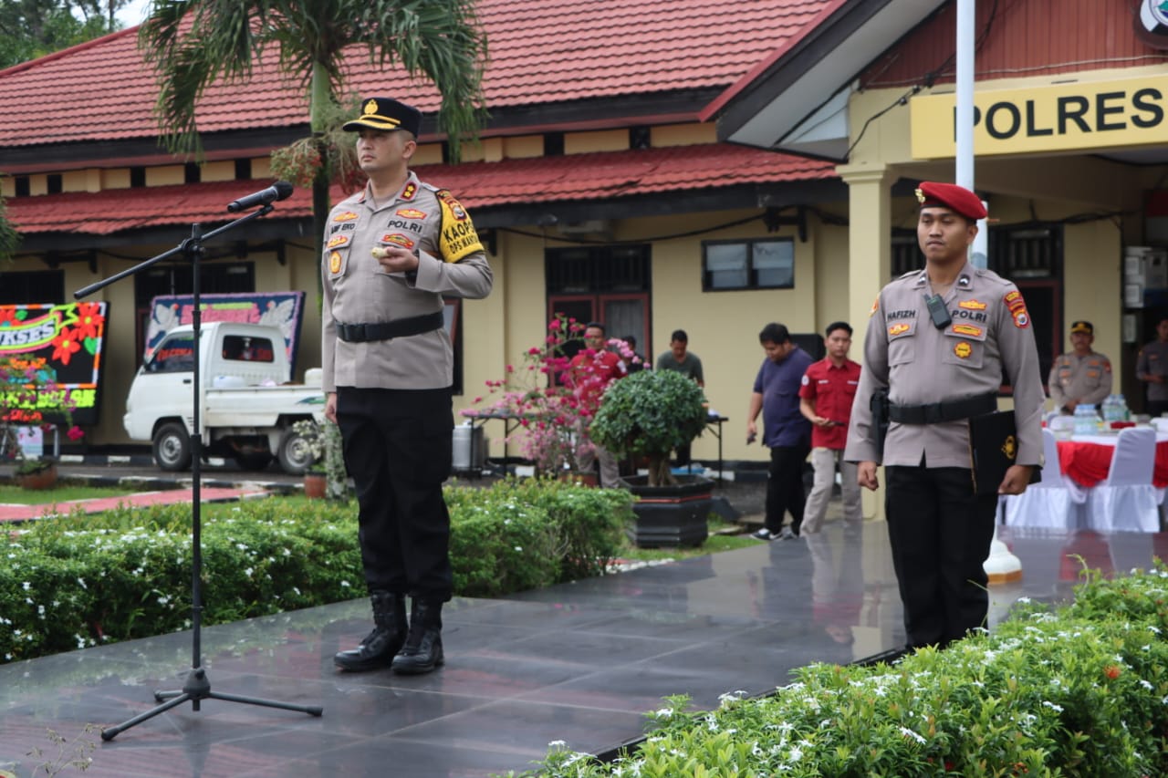  Kapolres Seluma Rotasi 10 Perwira Pertama