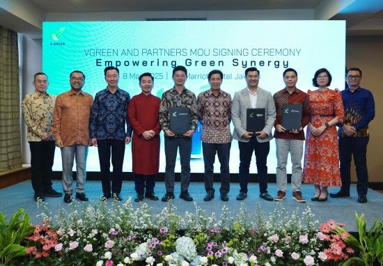 V-GREEN akan Bangun  60.000 port Pengisian Daya Kendaraan Listrik VinFast di Indonesia, Investasi  USD 300 Jut