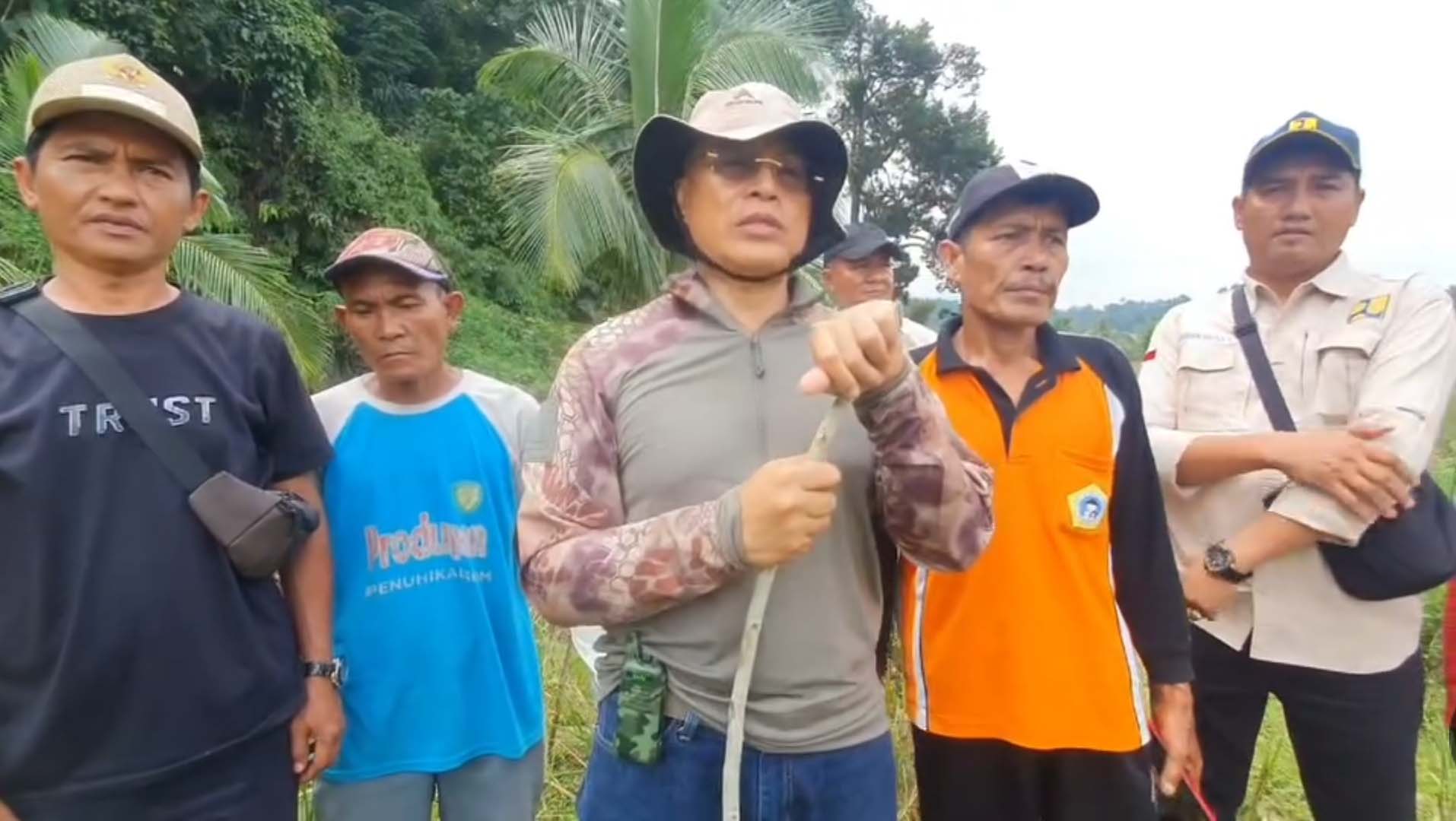 Irigasi Siring Melintang Desa Sukarami Ambruk, Bupati Bengkulu Selatan Pastikan Perbaikan