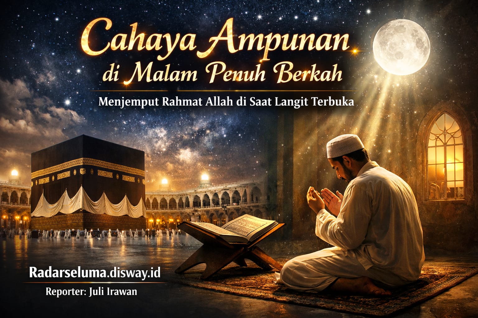 Cahaya Ampunan di Malam Penuh Berkah: Menjemput Rahmat Allah di Saat Langit Terbuka