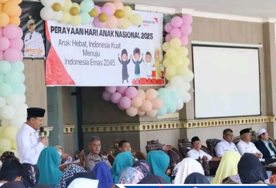 Pemkab BS Ikut Peringati Hari Anak Nasional Ke-41 Tahun 2025