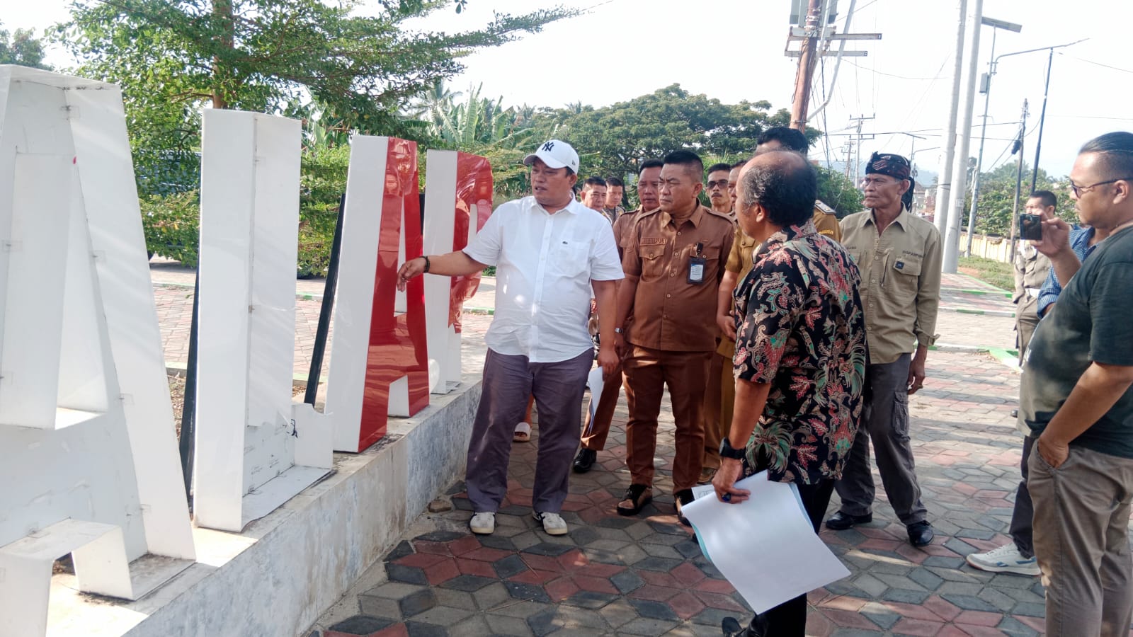 Pembangunan Alun-alun Kota Tais Dilanjutkan