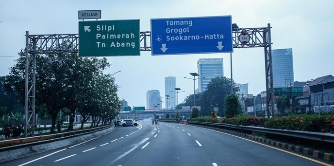 Masih akan Ada Demo, Tol Dalam Kota Masih Ditutup Pagi Tadi