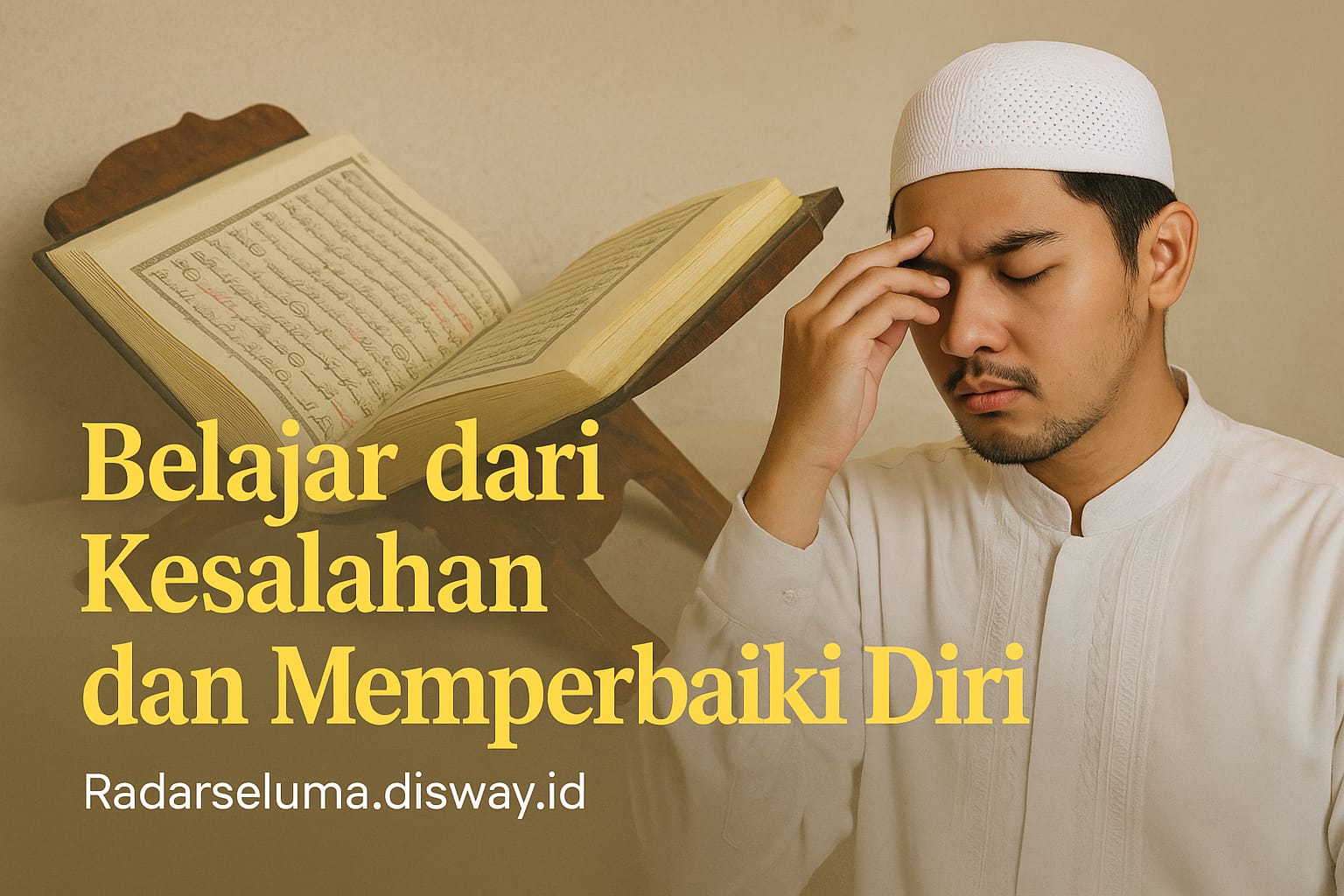 Belajar dari Kesalahan dan Memperbaiki Diri
