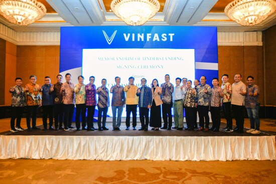 VinFast Dapat Dukungan Bank dan Perusahaan Pembiayaan Terkemuka di Indonesia, Mempercepat Transformasi Hijau