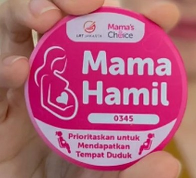 LRT Jakarta Sediakan Pin Ibu Hamil, Simak Cara Dapatnya