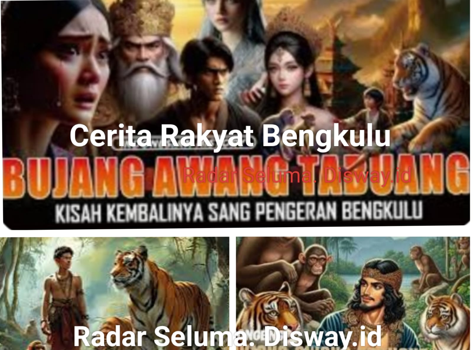 Cerita Rakyat Bengkulu Legenda Bujang Awang Tabuang Part Satu