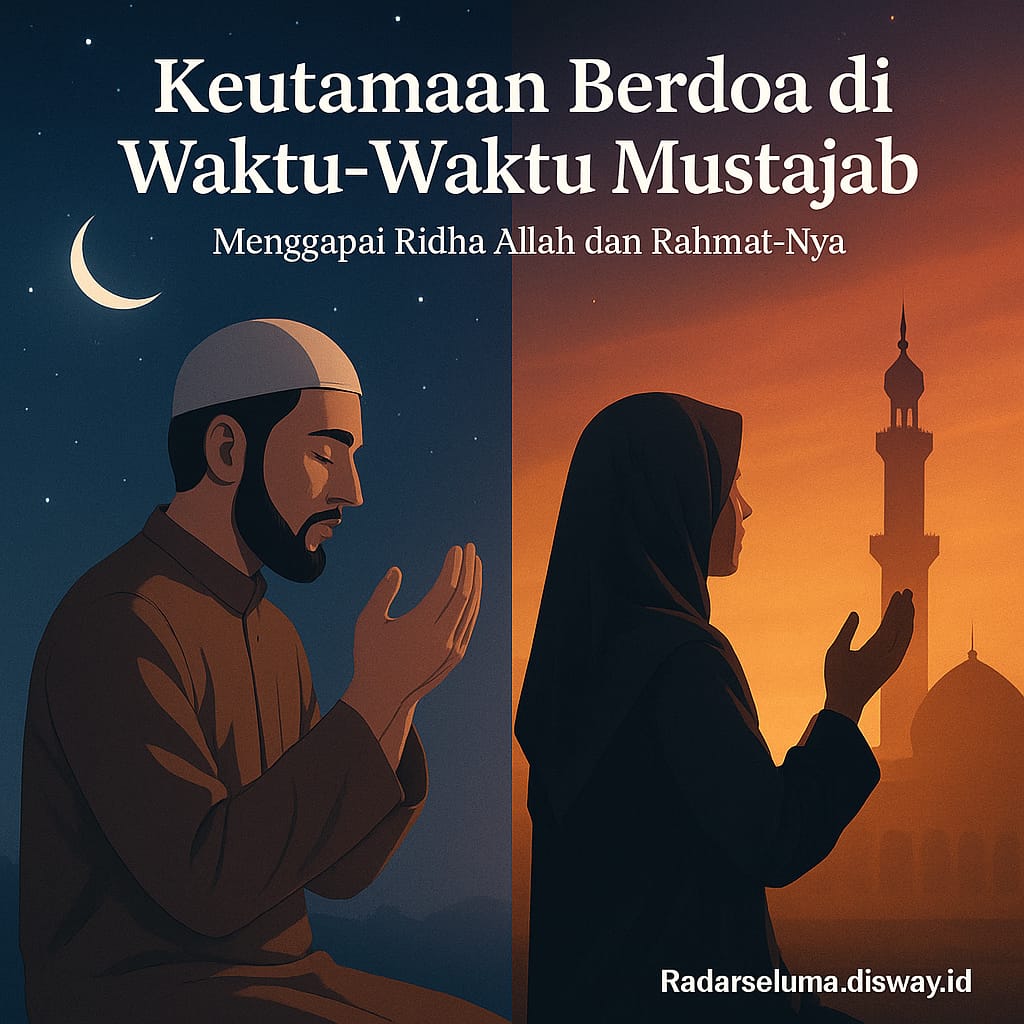 Keutamaan Berdoa di Waktu-waktu Mustajab: Menggapai Ridha Allah