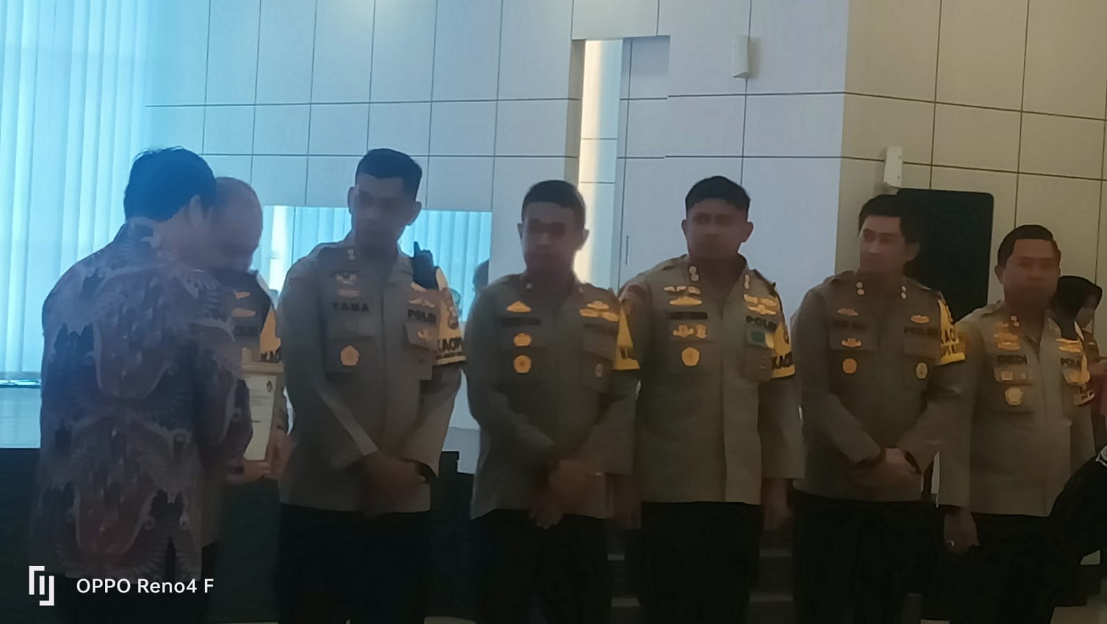 Polres Bengkulu Selatan Diganjar Penghargaan Pelayanan Publik, Dari Ombusman Bengkulu