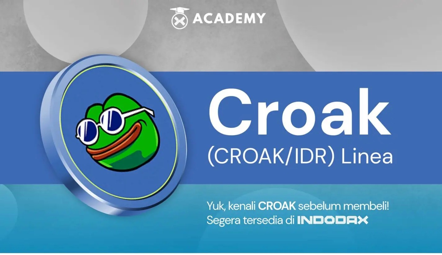 Listing di Indodax, Croak (CROAK) Sudah Bisa Transaksi