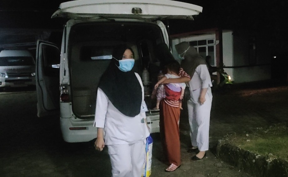    Khaira Dinyatakan Sembuh, Saat Ini Bersama  Keluarga Tinggal  di Ruang VIP RSUD Tais