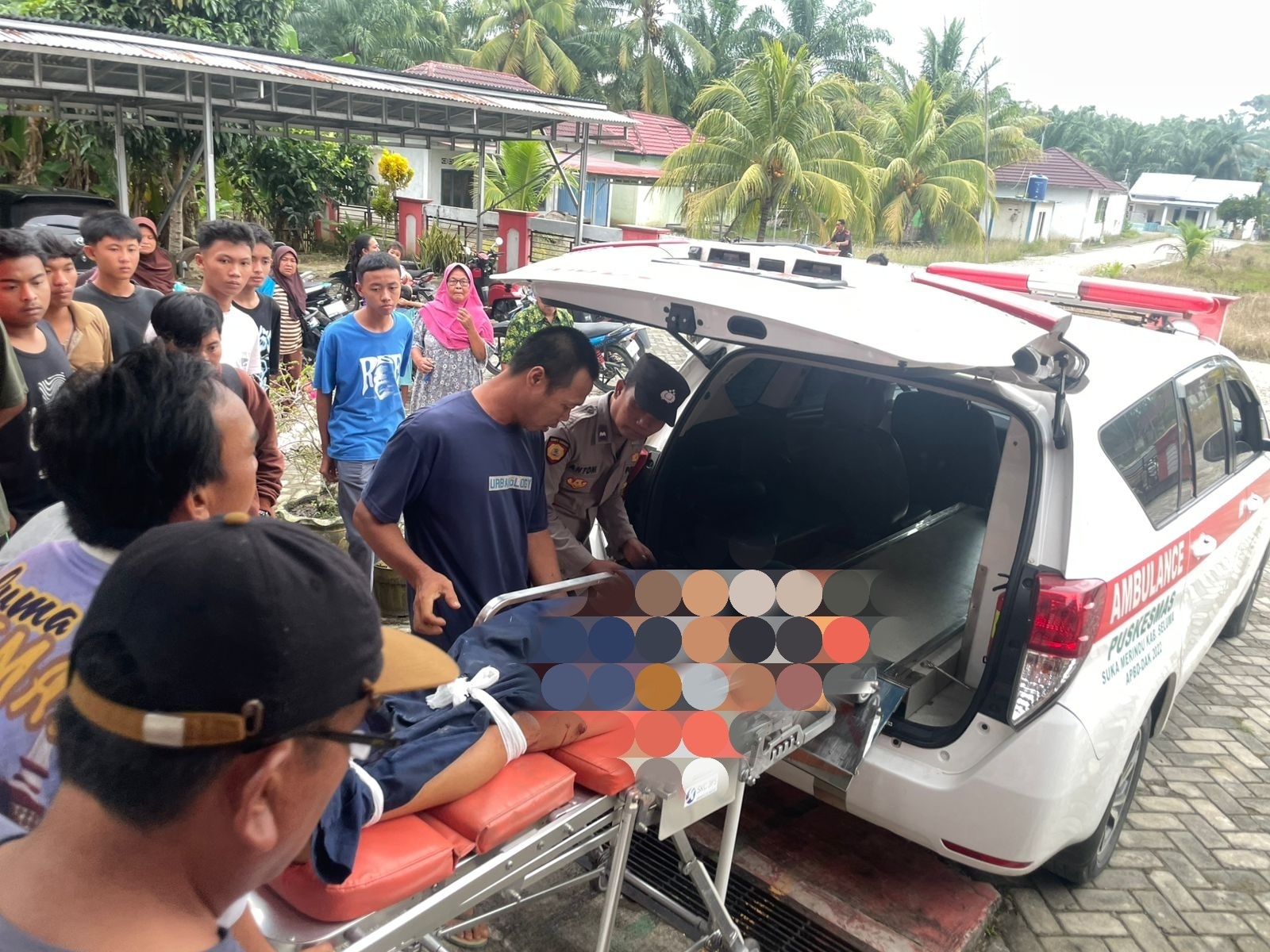  Kecelakaan Motor VS Dump Truk di Jalan Lintas Lubuk Betung Seluma, 2 Pelajar Tewas