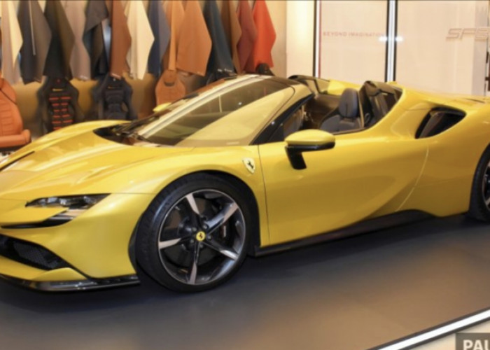 Mobil Mewah Ferrari SF90 Spider Supur Sport di Lengkapi dengan Fitir-fitur Terbaru Sistem Penggerak Otomatis