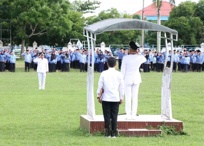 Bupati BS Gusnan Mulyadi Irup Peringatan Hari Otonomi