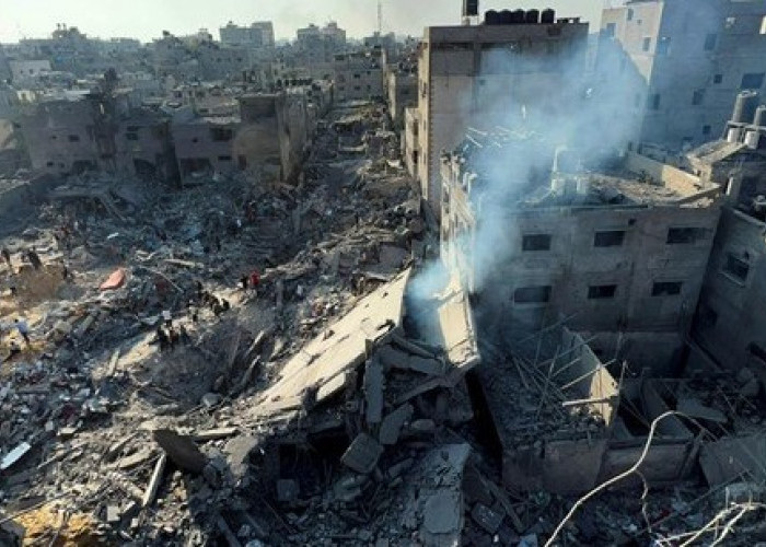 40 Persen Rumah di Gaza Hancur! Sudah 4.000 Ton Bom Dijatuhkan Israel,  1.4 Juta Sipil Mengungsi