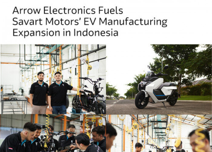 Arrow Electronics Mendukung  Produksi EV SAVART Motors di Indonesia