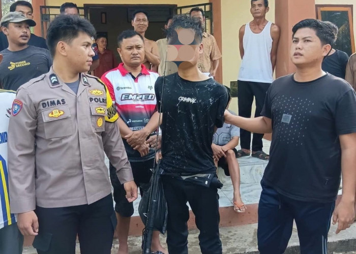   Gegara Kepergok Curi Alat Pancing, Bonyok Diamuk Amukan Massa