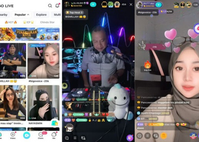   Bigo Live Lakukan  Pembaruan Aplikasi