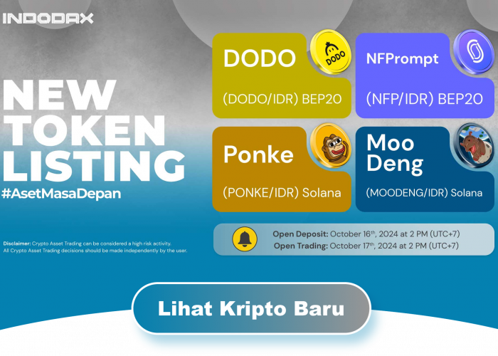 Kripto DODO (DODO), Kini Hadir di INDODAX!