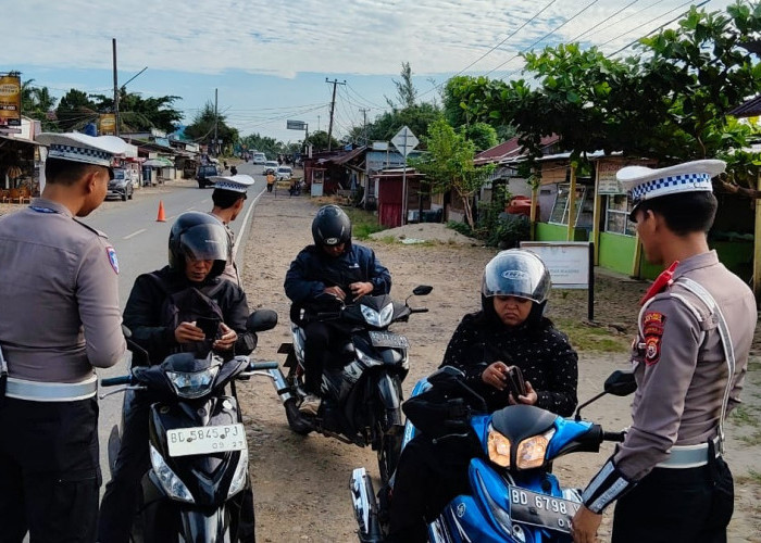  23 Kendaraan Terjaring Razia Ops Path Pajak Satlantas Polres Seluma