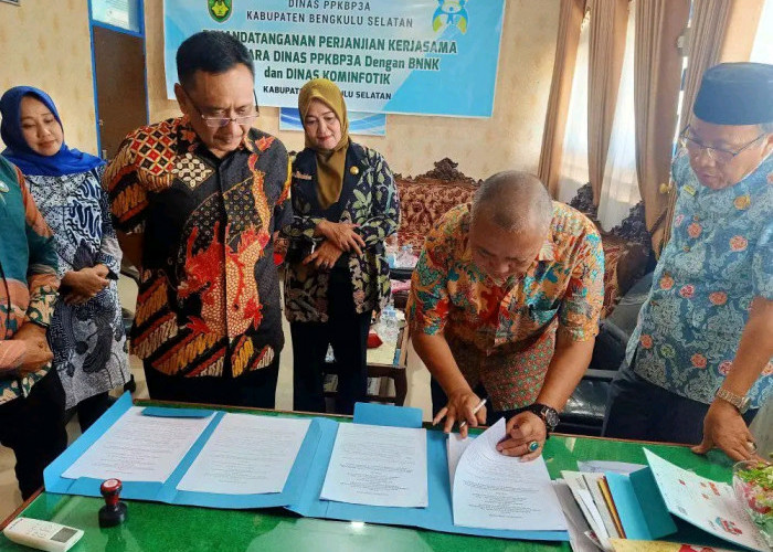 DPPKBP3A Bengkulu Selatan Jalin Kerjasama BNN Penanganan Anak Kasus Narkoba