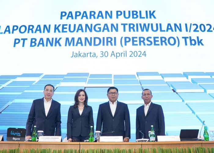 Realisasi Kredit Bank Mandiri  Kuartal I 2024 Tembus Rp1.435 Triliun