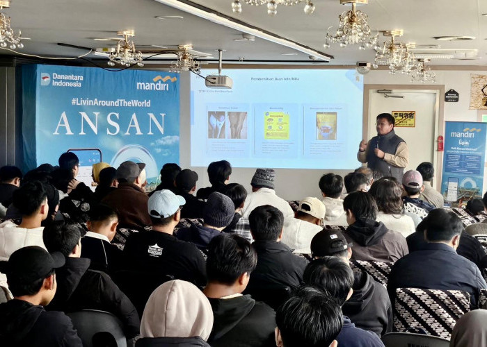 Bank Mandiri Perkuat Literasi keuangan ke PMI di Ansan Korea Selatan