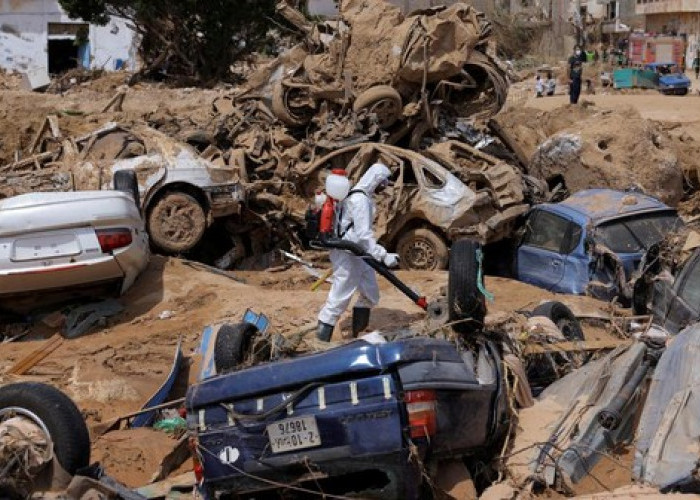   9 Banjir yang Memakan Korban Banyak, Terbaru  di Libya Korban Tewas  11.300 Orang