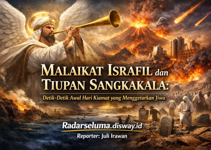 Malaikat Israfil dan Tiupan Sangkakala: Detik-Detik Awal Hari Kiamat yang Menggetarkan Jiwa