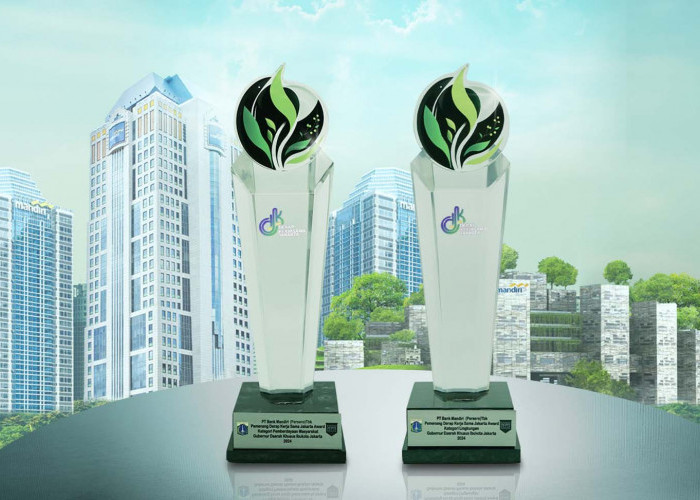   Dinilai Berdedikasi Berdayakan Masyarakat, Bank Mandiri Raih Dua Gelar DKJ Awards 2024 