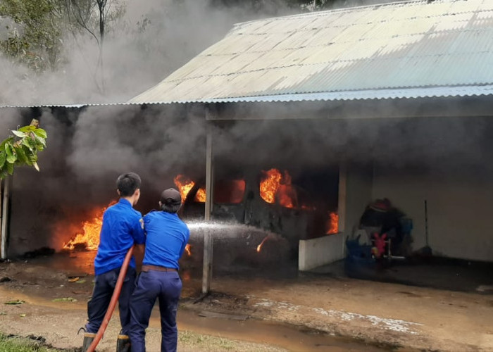  Rumah Warga Padang Kapuk  Bengkulu Selatan Terbakar
