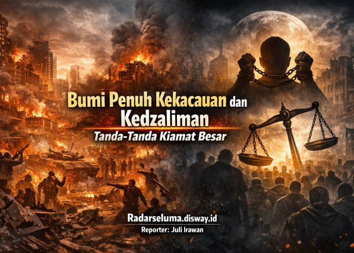 Bumi Penuh Kekacauan dan Kedzaliman: Isyarat Kiamat Besar Saat Keadilan Lenyap dan Manusia Kehilangan Nurani