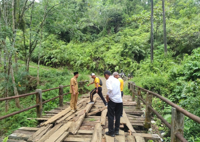   Jembatan Air Paungan yang Rusak Berat, Kapolres Minta Pemkab Diminta Segera Ambil Langkah