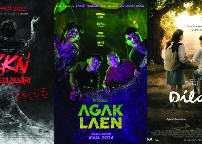 10 Film Terlaris di Indonesia yang Menghipnotis Penonton